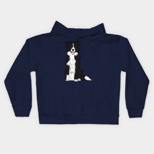 Border Collie Kids Hoodie